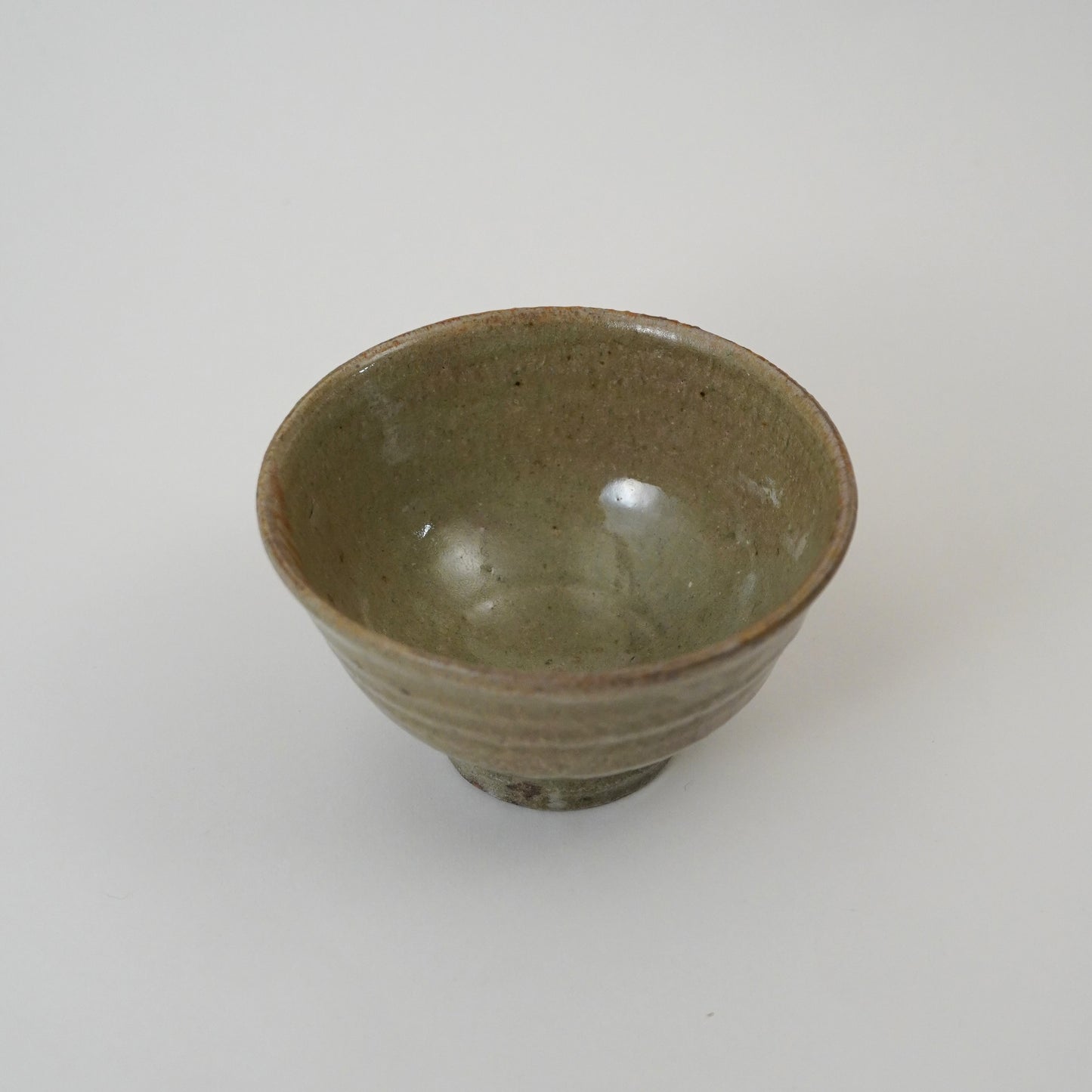 ceramic cup on a white background