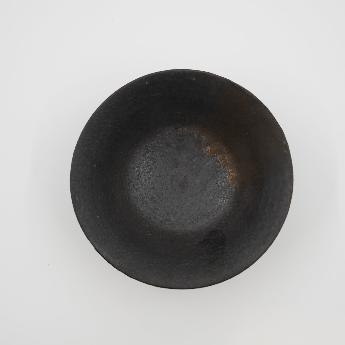 Rice bowl (black glaze)/ Yamato Kobayashi
